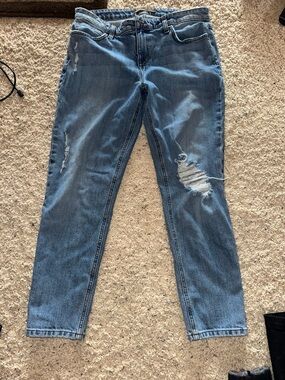 Joe's Jeans ex-lover boyfriend ankle Distressed jeans w30